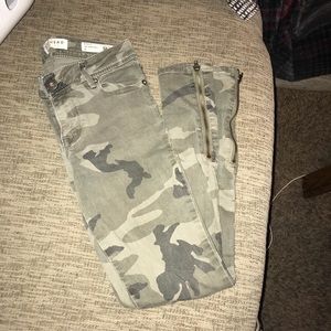 Camo Skinny Jeans